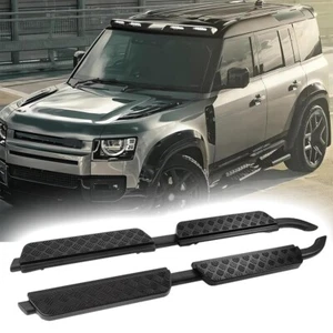 2pcs Running Board Side Step Nerf Bar Accessories for LR Defender 110 2020-2025 - Picture 1 of 14