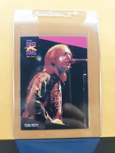Tom Petty Trading Card ProSet Music Cards 1991  Superstars  #218  - Picture 1 of 10