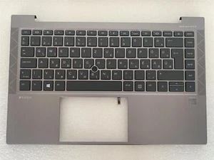 HP Zbook Firefly 14 G7 M14636-211 Magyar Ungarische Tastatur Palmrest Ungarn Neu - Picture 1 of 7