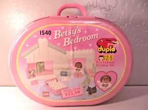 Betsy's Bedroom LEGO DUPLO #1540 Preschool Building Set 1993 NEW NIB SEALED - Picture 1 of 11