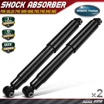 Amortiguador trasero izquierdo y derecho Volvo 740 85-92 760 83-90 745 940 960 2 piezas Foto 1 de 4