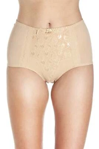 Camille Women's Two Pack Lace Control Shapewear Briefs High Waist Ladies Undies - Picture 1 of 5