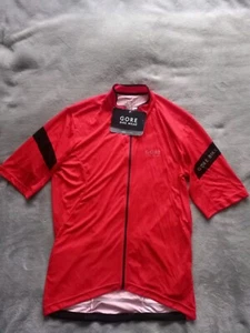 Camiseta de ciclismo Gore Bike Wear roja brillante talla L - Imagen 1 de 7