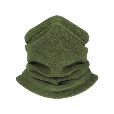 Invierno Vellón Ajustable Cuello Calentador Polaina Esquí A Prueba de Viento Media Máscara Facial Bufanda Foto 1 de 4