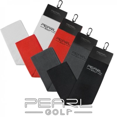 PEARLGOLF HOCHWERTIGES MICROFASER HANDTUCH WAFFLE TOWEL - 41x66cm (16x26inch)