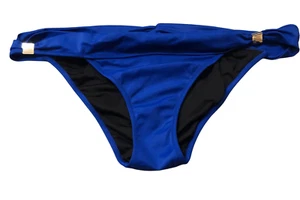 Victoria's Secret Swim The Hottie Cheeky Bikini Bottom Ruched Royal Blue Large - Picture 1 of 8