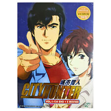 Anime DVD City Hunter Complete Series Vol.1-134 End 5 Movie English Subtitle