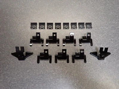 63 64 65 Buick Riviera Front Window Trim Clips Set 1963 1964 1965 Windshield - Image 1 of 4