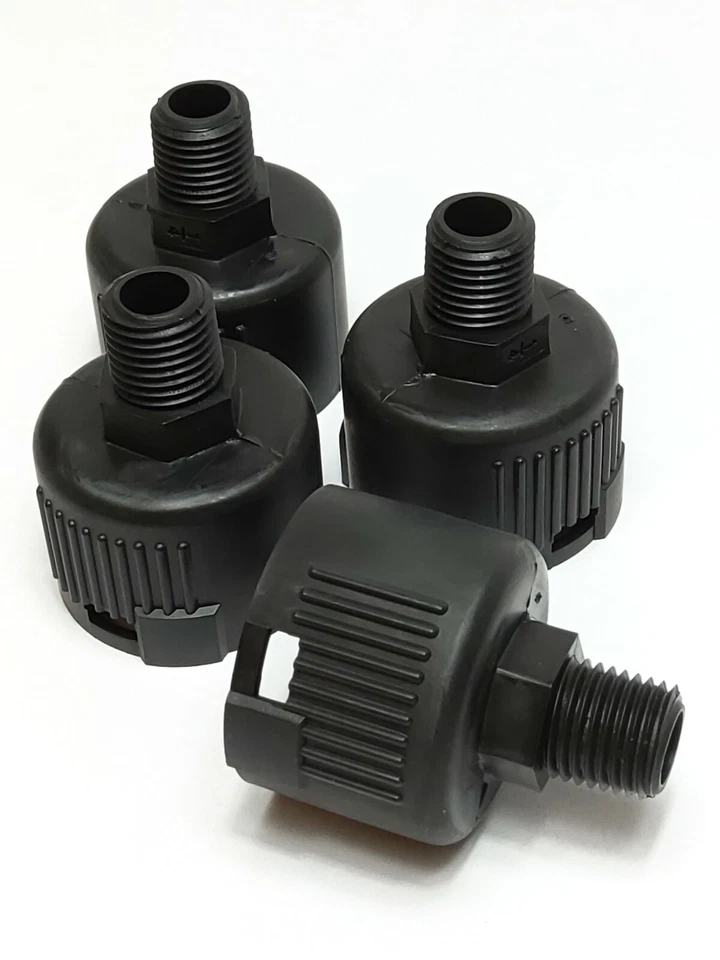 LOTE DE 4 CUERPO FILTRO COMPRESOR THOMAS 660710 (NOS) Foto 1 de 4