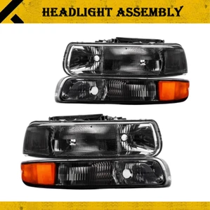 Faro con luces de parachoques para 99-02 Chevy Silverado 1500 00-06 Suburban Tahoe - Imagen 1 de 10
