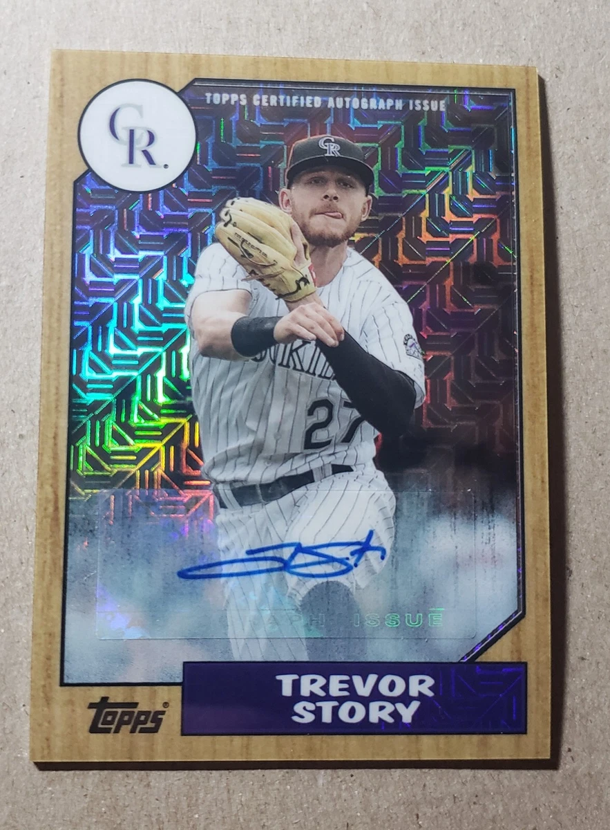 【BGS9 MINT】TREVOR STORY RC /99シリ AUTO Trevor Story Autograph Baseball Cards for sale | eBay