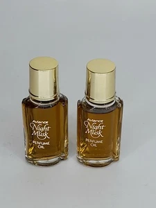 Lot of 2 Aviance Night Musk Perfume Oil .25 oz each - Picture 1 of 1