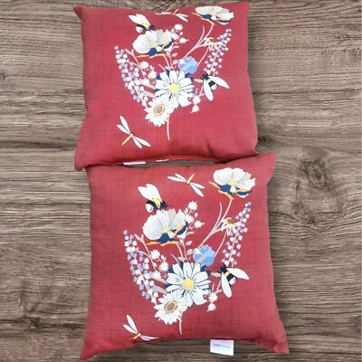 Hampton Bay Floral Throw Pillows Set of 2 Decorative Accent Pillows - Image 1 of 4