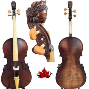 Special offer! Hand-Made SONG maestro cello4/4,Carved mother and daughter scroll - Picture 1 of 14