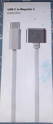 USB-C to Magnetic 3 Cable (2m) High Quality NEW OPEN BOX - Image 1 of 3