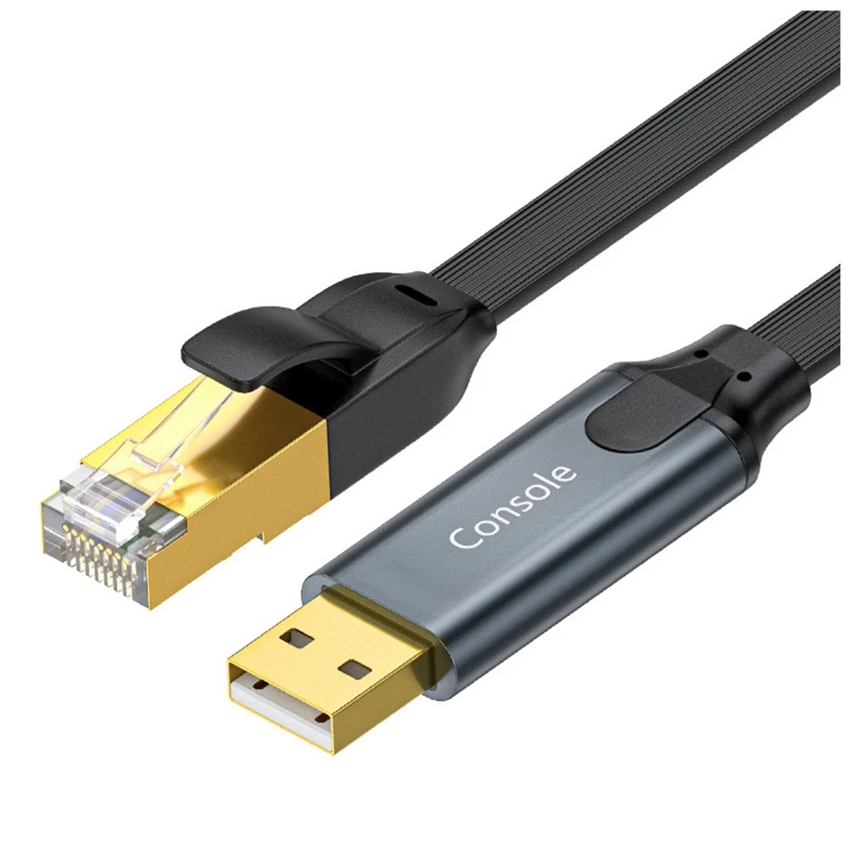  Console USB A RJ45 Adattatore USB A RJ45 per Computer Portatile  C5293 - Immagine 1 di 1