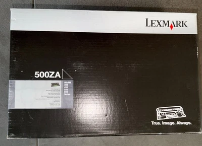 Unidad de imágenes genuina Lexmark 50F0Z00 negra del programa de devolución nueva Foto 1 de 2