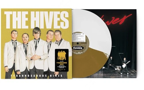 The Hives - Tyrannosaurus Hives - Limited White & Gold Colored Vinyl [New Vinyl - Image 1 of 1