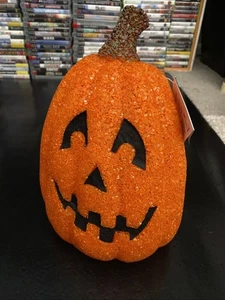 Vintage Totally Ghoul Seasons Sparkling Jack-o'-lantern Light Up Popcorn Pumpkin - Bild 1 von 12