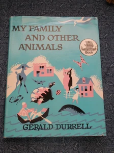 My Family And Other Animals by Gerald Durrell.. HC 1968 Viking Largetype Book - Picture 1 of 6