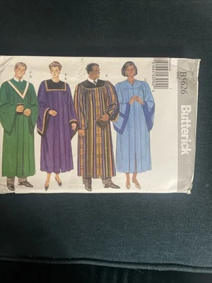 Butterick 5726NEW Robe and Collar Choir Robes Religious Robes Size L 42-44 - Image 1 of 4
