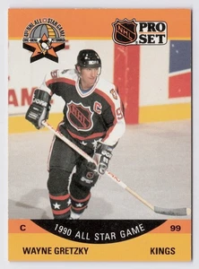 1990-91 Pro Set Wayne Gretzky #340 NHL ALL-STAR GAME - Picture 1 of 2