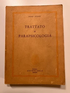 Trattato di parapsicologia Rene Sudre Astrolabio 1966 - Picture 1 of 1