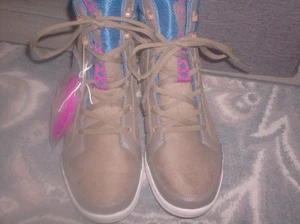 Ryka Aurora Stiefel Damen 8M taupe Kunstleder Kunstleder gesteppt NEU Größe 9W - Bild 1 von 4