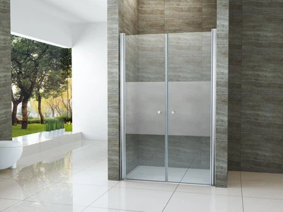 ALPHABAD_DE Nischentür CAVITO-FR 75-144x195cm / Dusch Tür Nische Nischen Abtrennung