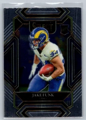 2021 Panini Select #299 Jake Funk - Image 1 of 2
