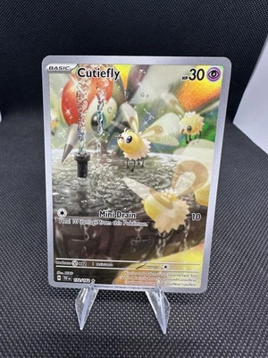 Cutiefly 172/162 SV05: Temporal Forces Holo Pokemon Card Illustration Rare NM - Image 1 of 2