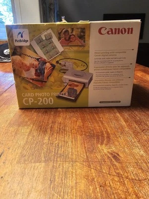 Canon Card Photo Printer CP-200 - Brand New In Box - Image 1 of 4