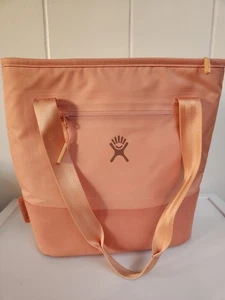 Hydro Flask Insulated Soft Zip Cooler Salmon Shoulder Bag Pocket Straps - Bild 1 von 12