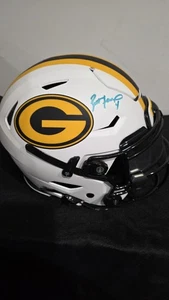 Brett Favre Autographed Lunar SPEED FLEX HELMET Green Bay Packers Radke COA - Picture 1 of 10