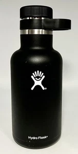 Hydro Flask 64 oz Insulated Stainless Steel Water Bottle Beer Growler Black - Picture 1 of 9
