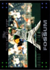 2007 Topps Casey Fossum #69 Tampa Bay Devil Rays