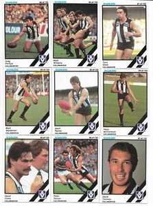 1984 Scanlens COLLINGWOOD Team Set (11 Cards) Near Mint  :**: - Picture 1 of 4