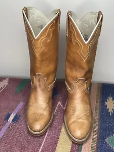 VTG Dingo Boots By Acme Made In USA 10.5 D Preowned Cowboy Boots VTG - Picture 1 of 9