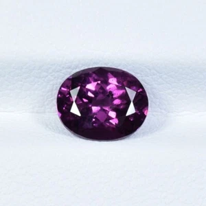 2.13 ct BEST GRADE PURPLE PINK / NATURAL RHODOLITE PURPLE GARNET - Oval Video !! - Picture 1 of 2
