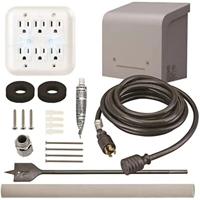 Kit de transferencia de energía generador Reliance Controls 30 amperios 250 V 6 espacios 6 circuitos Foto 1 de 4