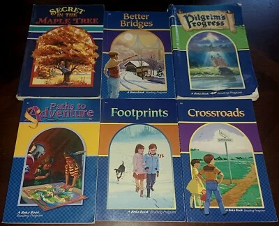 Lot of Abeka Books Reading 3rd Grade 3 Student Readers Language FB253 - Image 1 of 4