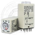 User friendly 8Pin Poweron Delay Relay H3Y2 Timer with LED Indicator 60s