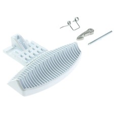 Indesit IWDE126UK, IWME126UK Maniglia per Porta Bianco Lavatrice Gancio Kit