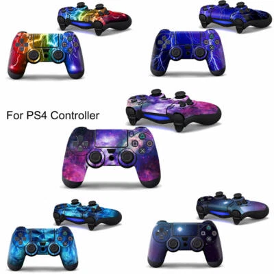 New Decal Sticker Skin Vinyl For Playstation Dualshock 4 Controller PS4 Gammepad - Image 1 of 4