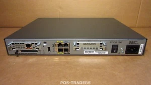 Routeur réseau de sécurité Cisco 1841 2 ports 10/100 - avec module wic 1b-s/t v3 - Photo 1/2