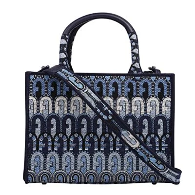 [Furla] OPPORTUNITY MINI TOTE WB00352 AX0777 TDE00 1 003 TONI BLU DENIM - Image 1 of 4