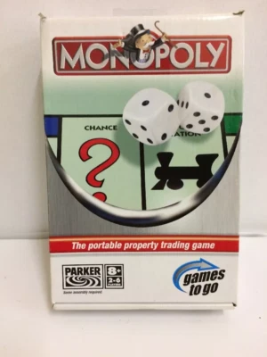 PARKER Monopoly Travel Game Portable Part Sealed - Image 1 of 4