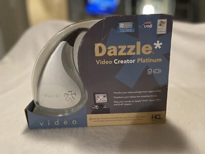 Pinnacle Dazzle Video Creator Platinum Transfer Home Movies Tape VHS to DVD - Image 1 of 3