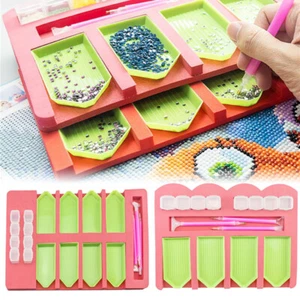 Diamond Painting Drill Storage Tray Organizer Indispensable Tool Multi-Boat - Picture 1 of 11