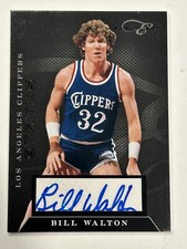 2010-11 Panini Elite Black Box Status Signatures Bill Walton #199 auto/24 HOF